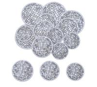 Let'S Style 12 écusson Thermocollant Boule Disco Applique Brodée à Paillettes Patchs de Broderie Amusants pour Fêtes de Musique Occidentale pour Vêtements Sacs à Dos Chemises Jeans Jupes Chapeaux Sacs