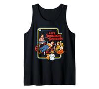 Lets Summon Demons Occult Retro Vintage Funny Adult Humor Débardeur