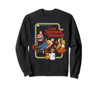 Lets Summon Demons Occult Retro Vintage Funny Adult Humor Sweatshirt