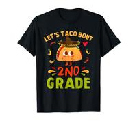 Let's Taco Bout 2e année Mignon Premier Jour d'école T-Shirt