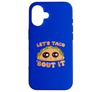 Let's Taco Bout It Kawaii Cute Funny Coque pour iPhone 16