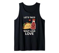 Let's Taco 'Bout Love - Jeu de Mots Amusant pour la Saint-Valentin Débardeur