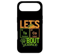 Let's Taco 'Bout Science Funny Pun Professeur de Sciences de Chimie Coque pour iPhone Air