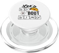 Let's Taco 'Bout Science Tableau périodique Amusant des éléments Meme PopSockets PopGrip pour MagSafe