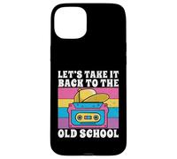 Let's Take It Back to The Old School 90s Hip Hop Coque pour iPhone 15 Plus