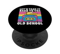 Let's Take It Back to The Old School 90s Hip Hop PopSockets PopGrip Adhésif
