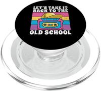 Let's Take It Back to The Old School 90s Hip Hop PopSockets PopGrip pour MagSafe