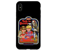 Let's Talk to Ghosts Demon Retro Vintage Funny Adult Humor Coque pour iPhone XS Max