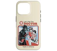 Let's Visit The Doctor Plague Retro Funny Adult Humor Coque pour iPhone 16 Pro