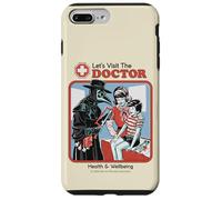 Let's Visit The Doctor Plague Retro Funny Adult Humor Coque pour iPhone 7 Plus/8 Plus
