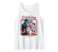 Let's Visit The Doctor Plague Retro Funny Adult Humor Débardeur