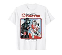 Let's Visit The Doctor Plague Retro Funny Adult Humor T-Shirt