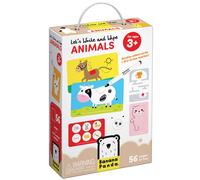 Let's Write And Wipe Animals 3+