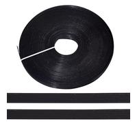 Letsinstyle 50 yard de Baleines en Plastique Noir de 12mm Baleines en Plastique pour la Couture Couture D'Accessoires pour Corsets Robes de Mariée Bonnets D'Infirmière Robes de Banquet Vêtements