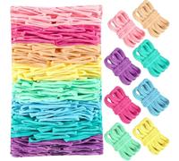 Letsinstyle 800 boucle de Métier à Tisser 8 Recharge de Manique de Couleur à Boucles Tissées Boucles Élastiques Colorées pour Métiers à Tisser Idéales pour les Projets de Bricolage des Adolescents