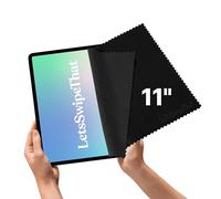 LetsSwipeThat® Chiffon Microfibre [3X Pack - pour Ordinateur Portable 11”] | Protection Clavier & Nettoyage Haute Qualité pour iPad et Tablette 11"