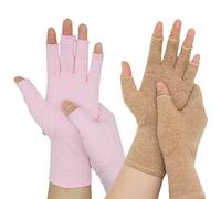 LETSTONY One Compress Lot de 2 gants de compression originaux en bambou pour homme et femme Pour soulager la douleur des mains et du canal carpien (taille M, 2 pièces)