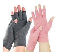 LETSTONY One Compress Lot de 2 gants de compression originaux en bambou pour homme et femme Pour soulager la douleur des mains et du canal carpien Taille M