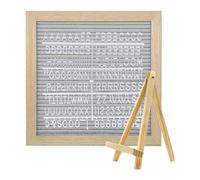Letter Board avec stand, signe de lettres - Tableau d'affichage multi-usages de messages | jour à la mode de décoration scolaire, signe de message stable pour la maison, le travail, les restaurants