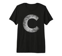 Letter C Capital Alphabet Monogram - C Initial Name Letter C T-Shirt Haut de Gamme