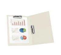 Letter File Folders -0.79inch Punchless Paper Binder with Double Metal Clip