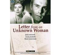 Letter from an Unknown Woman (NO SCRATCH. Full Length. 87 Minutes. English Subtitle. Joan Fontaine, Louis Jourdan)