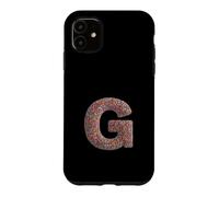 Letter G Candy Rainbow Sprinkles Monogram Men, Women, Kids Coque pour iPhone 11