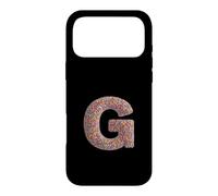 Letter G Candy Rainbow Sprinkles Monogram Men, Women, Kids Coque pour iPhone 17 Pro Max