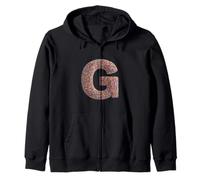 Letter G Candy Rainbow Sprinkles Monogram Men, Women, Kids Sweat à Capuche