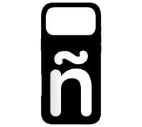 Letter N with Tilde (Virgulilla) Enye Spanish Alphabet Coque pour iPhone 17 Pro Max
