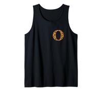 Letter O First Name Monogram Initial Leopard Print Débardeur