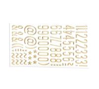 Letter Stickers | Capital Letter Stickers - Letter Number Stickersfor Containers Doors Cars Wardrobes Classroom Walls Fabrics Glass Chalkboards Signs, Waterproof Alphabet Number Decals