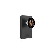 Letter V Candy Rainbow Sprinkles Monogram Men, Women, Kids PopSockets PopWallet pour MagSafe