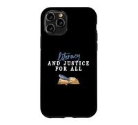 Lettératie et Justice pour Tous Les Enseignants Qui lisent Coque pour iPhone 11 Pro