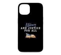 Lettératie et Justice pour Tous Les Enseignants Qui lisent Coque pour iPhone 13