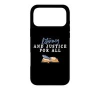 Lettératie et Justice pour Tous Les Enseignants Qui lisent Coque pour iPhone 17 Pro Max