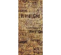 Lettering, Paper Photo Mural, 90x202 Cm, 1 Part - Enfants