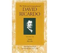 Letters, 1819-June 1821 David Ricardo (Auteur)