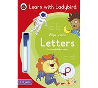Ladybird – Letters: A Learn with Ladybird Wipe-Clean Activity Book – 3-5 ans – Broché