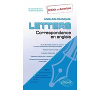 Letters - British and American. Correspondance en anglais - Anido Freire - Ellipses - broché - Méthode de langue