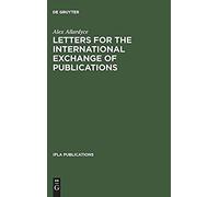 Letters For The International Exchange Of Publications