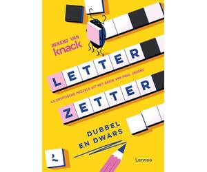 Letterzetter - Dubbel en dwars: 60 cryptische puzzels uit het brein van Paul Jacobs