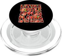 Lettice Hustle Apples Playing on The Gridiron PopSockets PopGrip pour MagSafe