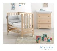 Lettino Contact Naturale Azzurra Design