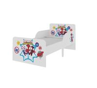 Lettino in legno Spidey e i suoi fantastici amici