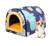 Letto A Grotta per Cani Da Esterno - Resistente All’Acqua E Facile Da Pulire, Rifugio Caldo per Animali Domestici | Cuccia Accogliente per Giardino Terrazza Cortile Balcone CASA