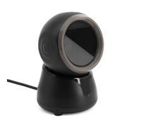 Lettore di codici a Barre cablato da tavolo 1D 2D QR Lettore di codici a Barre cablato ad alta velocità Lettore automatico a mani libere Porta USB Plug&Play Compatible Con Windows Sistema