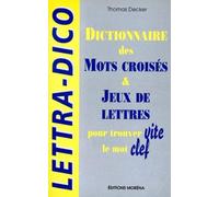 Lettra-Dico. Dictionnaire des mots Croisés