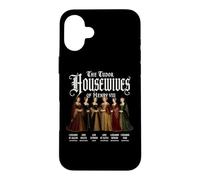Lettrage Blanc Humoristique The Tudor Housewives of Henry VIII Coque pour iPhone 16 Plus