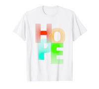 Lettrage inspirant l'espoir, Design Minimaliste élégant, Jésus T-Shirt Graphique avec Valeur